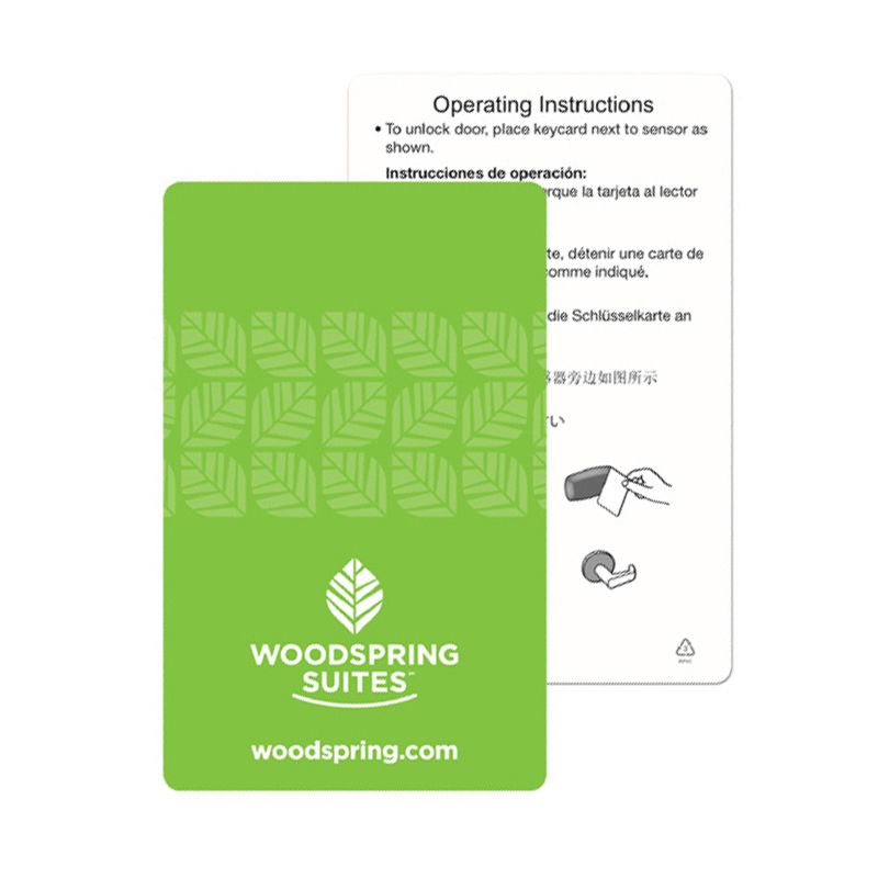 RFID Key Card 13.56MHz NFC Smart Card for Access Control