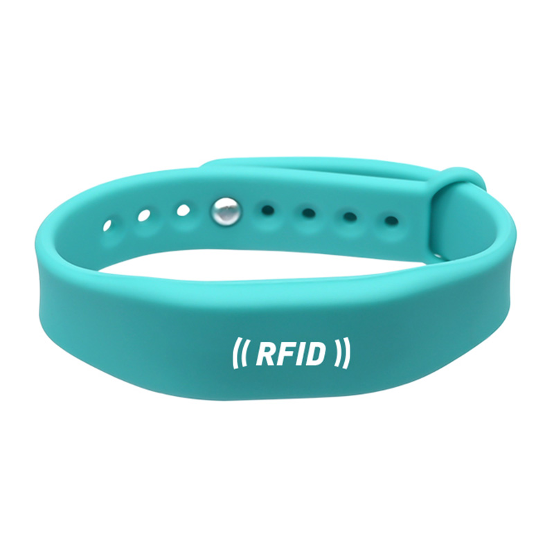 RFID Silicone re-wearable wristbands